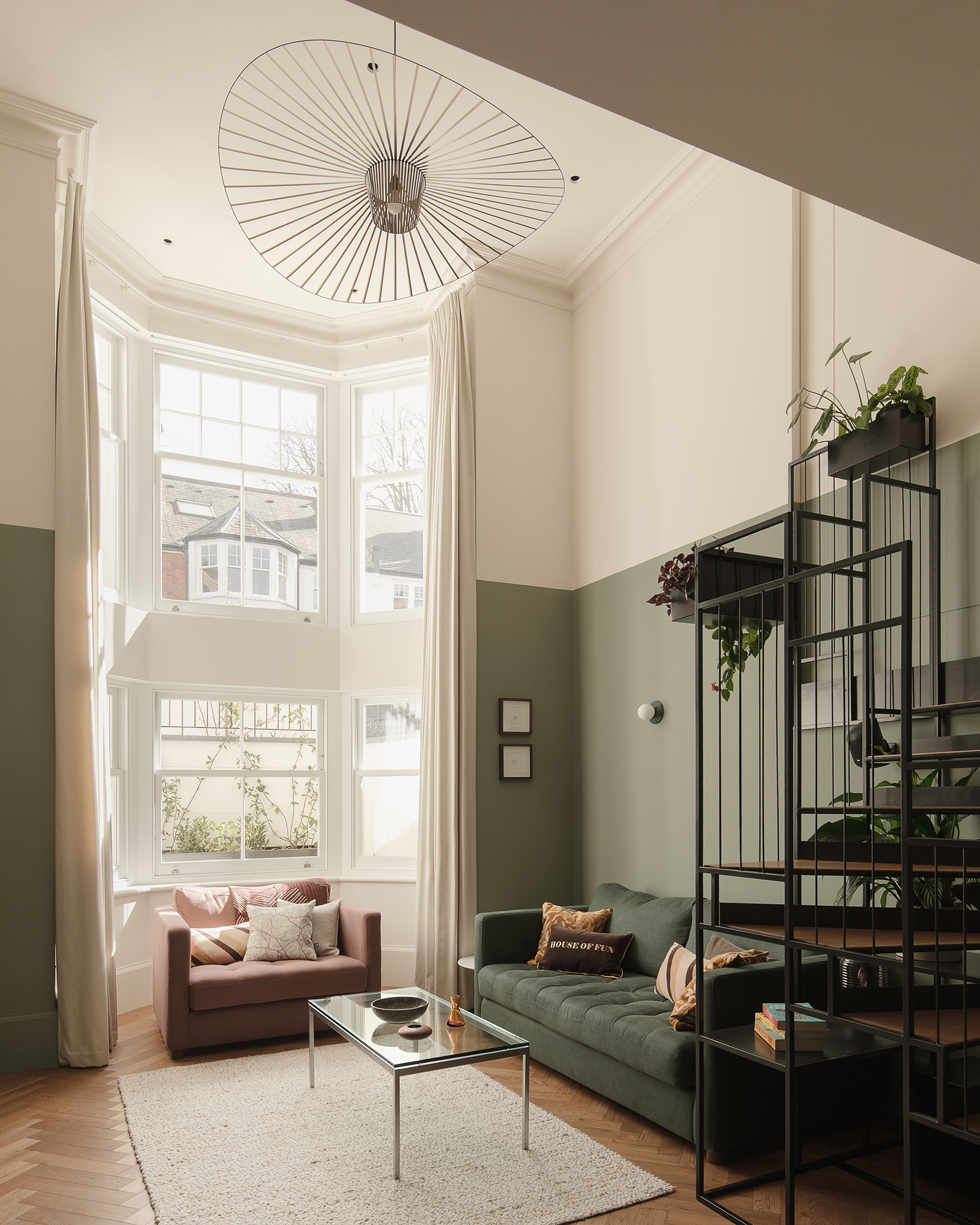 double height living room 
